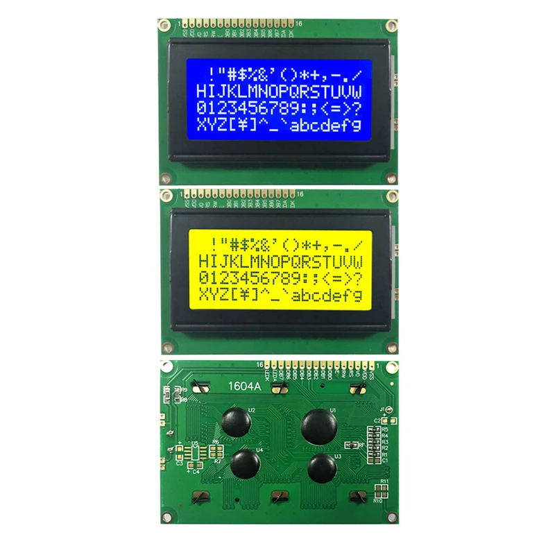 Display med 16 * 4 LCD-tegn